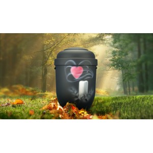Biodegradable Cremation Ashes Funeral Urn / Casket - CANDLE & HEART